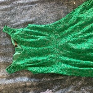 Beautiful emerald Green Party dress